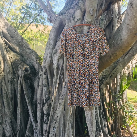 Vintage Retro 90’s Floral Preppy Romper - Picture 2 of 8